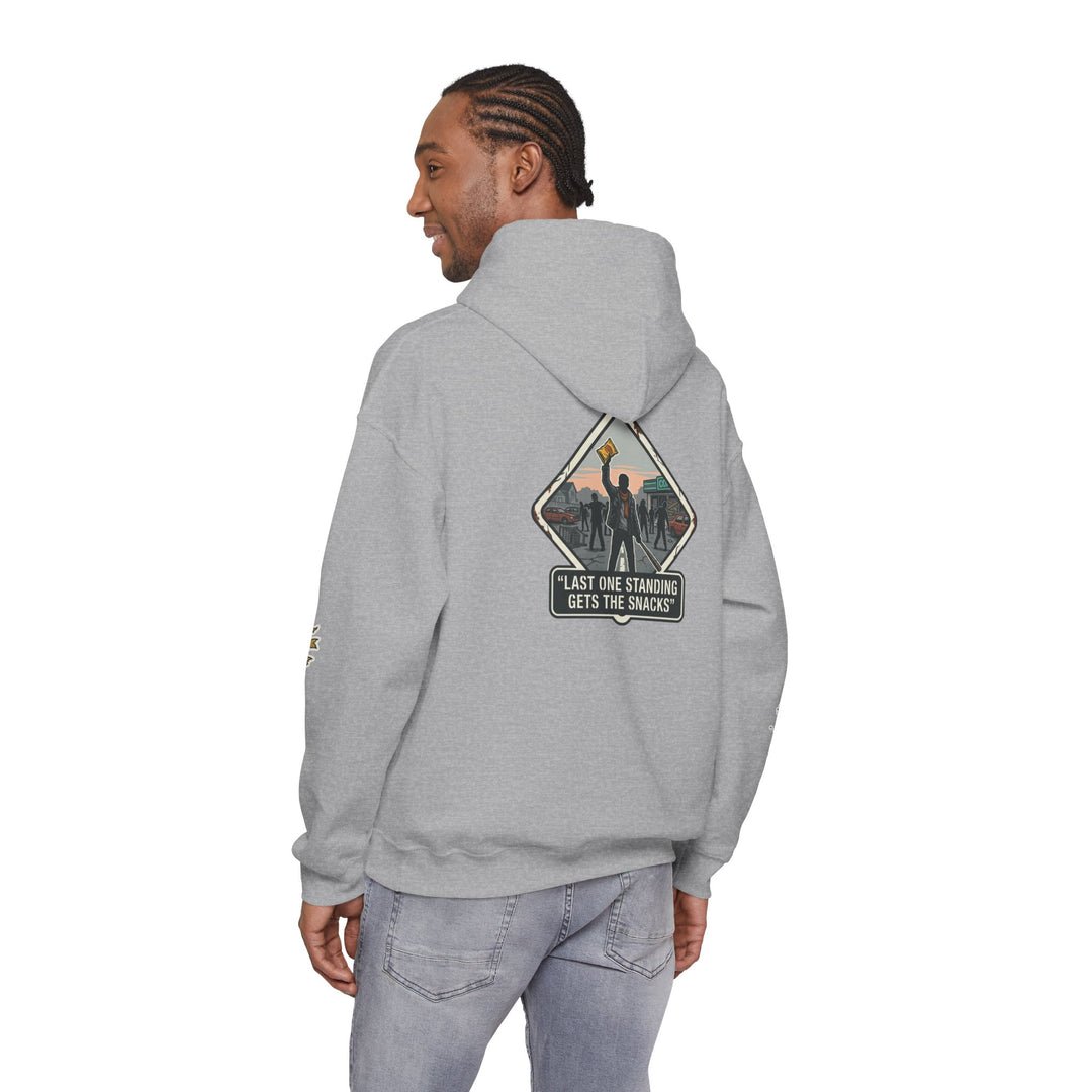 "Last One Standing Gets the Snacks" Unisex Hoodie