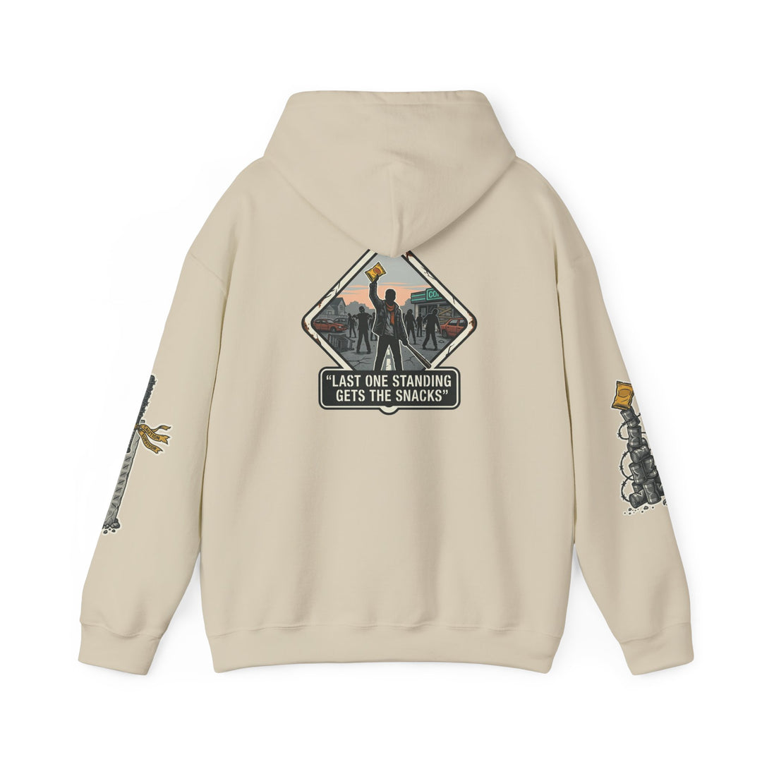 "Last One Standing Gets the Snacks" Unisex Hoodie