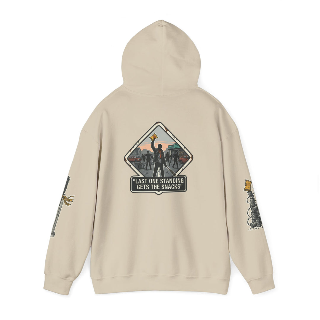 "Last One Standing Gets the Snacks" Unisex Hoodie