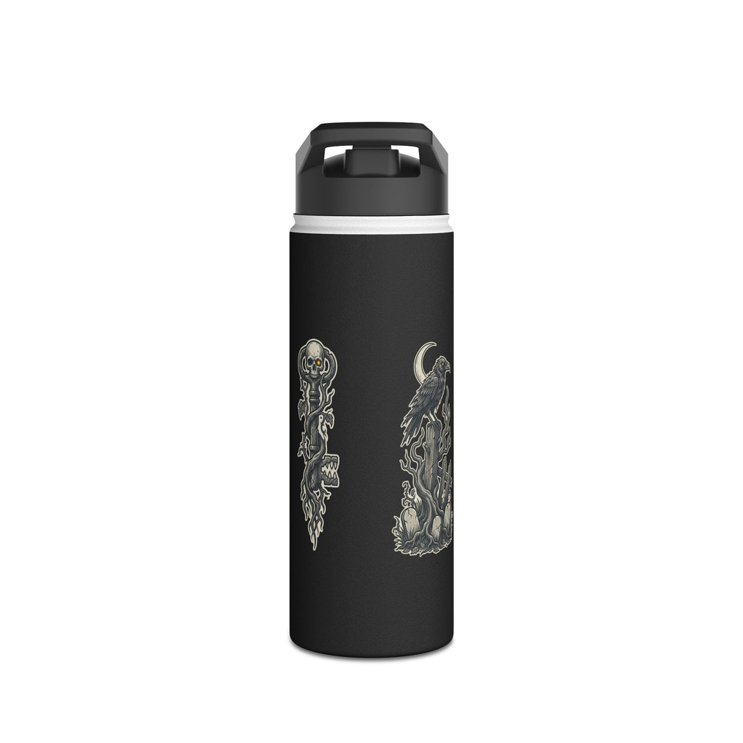 "The Haunted Tour" Stainless Steel Water Bottle, Standard Lid