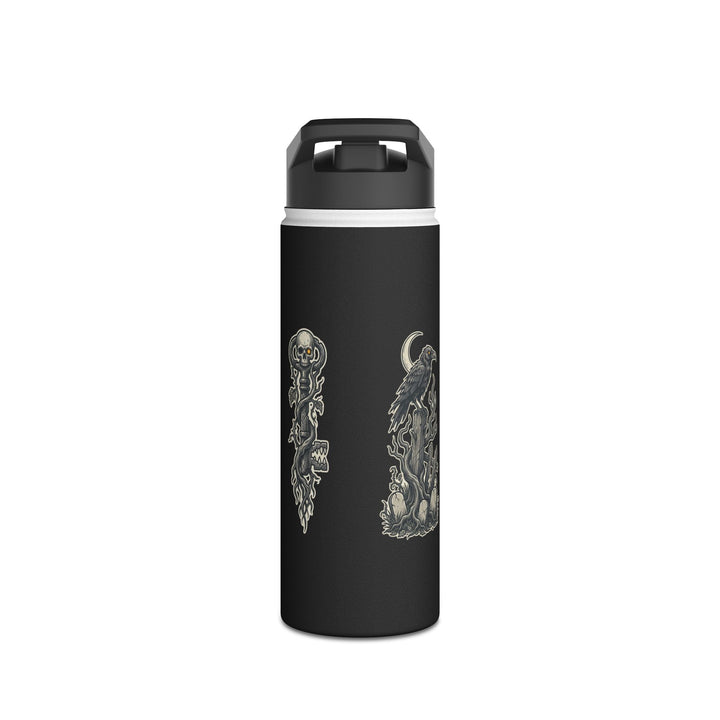 "The Haunted Tour" Stainless Steel Water Bottle, Standard Lid