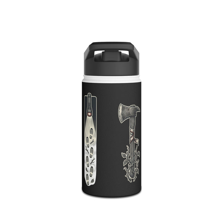 "Final Girl Energy" Stainless Steel Water Bottle, Standard Lid