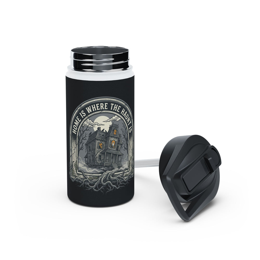 "The Haunted Tour" Stainless Steel Water Bottle, Standard Lid