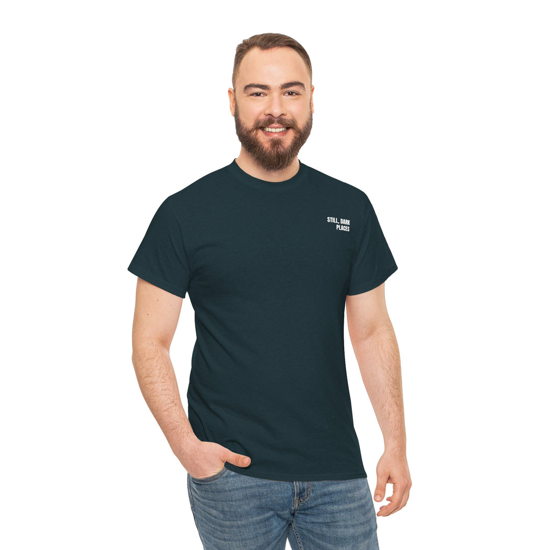 "I Survived Skull House" Unisex Heavy Cotton Tee