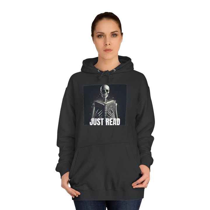 "Just Read" Unisex College Hoodie