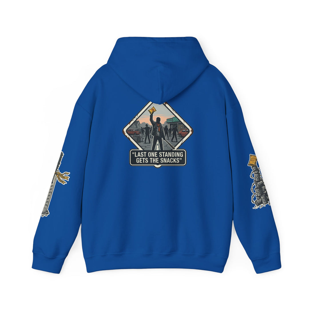 "Last One Standing Gets the Snacks" Unisex Hoodie