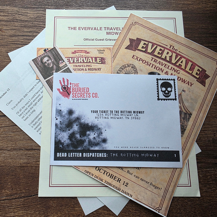 Recurring Monthly Subscription: Dead Letter Dispatches: The Rotting Midway