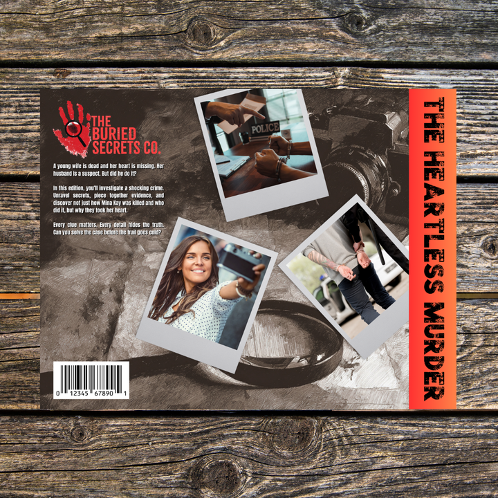 The Heartless Murder - True Crime Murder Mystery Game