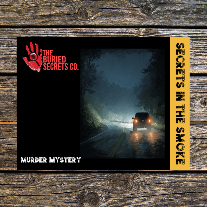 Secrets in the Smoke - True Crime Murder Mystery Game