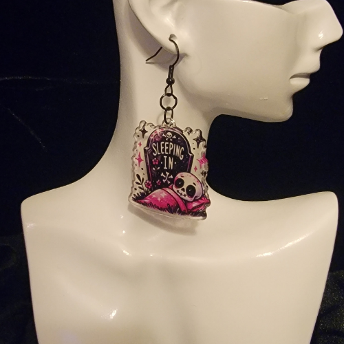 "Sleeping In" Earrings