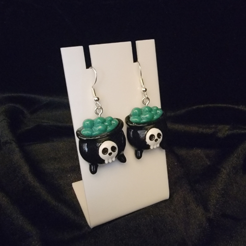 Cauldron Earrings