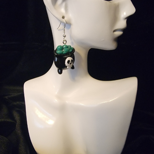 Cauldron Earrings