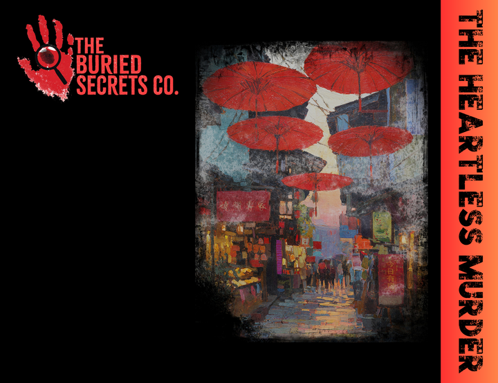 PREORDER - The Heartless Murder - True Crime Murder Mystery Game